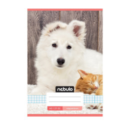 Füzet, A5, kockás, 27-32, Cuki minták, 16 db/csomag Nebulo