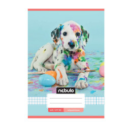 Füzet, A5, kockás, 27-32, Cuki minták, 16 db/csomag Nebulo Iskolai füzet Nebulo