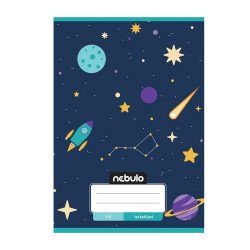 Füzet, A5, lecke, 20-32, Mix minták, 16 db/csomag Nebulo Iskolai füzet Nebulo