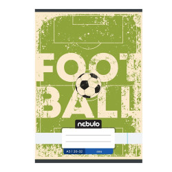 Füzet, A5, sima, 20-32, Vagány minták, 16 db/csomag Nebulo
