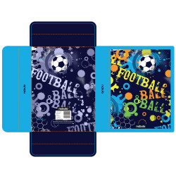 Füzetbox A5, hullámkarton, Focista, Nebulo Tok, tartó, füzetbox Nebulo