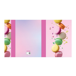 Füzetbox, A4, Macaron, Nebulo Tok, tartó, füzetbox Nebulo