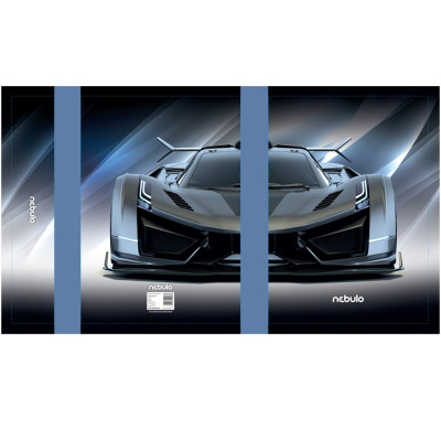 Füzetbox, A4, Sportautó, Nebulo