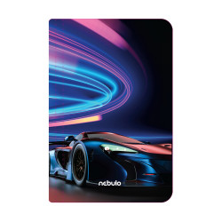 Gumis mappa, A4, Neon autó, Nebulo Gumis mappa Nebulo