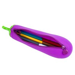 Tolltartó, szilikon, padlizsán, Nebulo Tolltartó Nebulo