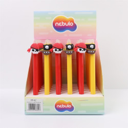 Zseléstoll radírozható, Kalózok, 36 db/display Nebulo Zselés toll Nebulo