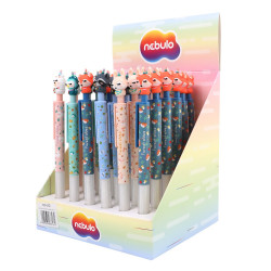 Nyomósirón, erdei állatok, 36db/display, Nebulo Nyomósirón Nebulo