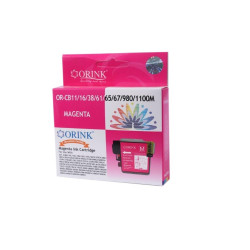 Brother CB11/LC980/LC985/LC1100XL tintapatron magenta ORINK Tintapatron kompatibilis Orink