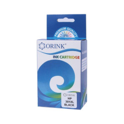 Utángyártott Hp 301XL/CH563EE tintapatron black ORINK Tintapatron kompatibilis Orink