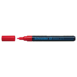 Lakkmarker 1-2mm, Schneider Maxx 271 piros Lakkmarker Schneider