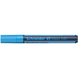 Üvegtábla marker 1-3mm, Schneider Maxx 245 kék Táblamarker Schneider