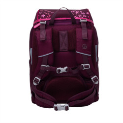 Iskolatáska ergonómiai, lányos 6 részes szett Floral Fantasy Schneiders