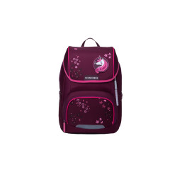 Iskolatáska ergonómiai, lányos 6 részes szett Floral Fantasy Schneiders Gyermektáska, tornazsák Schneiders