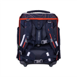 Iskolatáska ergonómikus, fiús 9 részes szett Ninja Revenge Schneiders