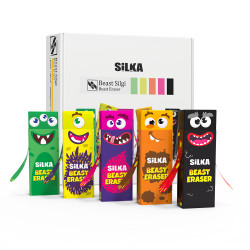 Radír, rémek, 20 db/display, Silka Radír Silka