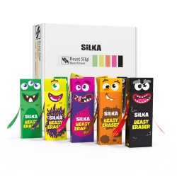 Radír, rémek, 20 db/display, Silka Radír Silka