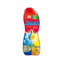 Mosogatógél 685 ml Somat Excellence Grease Lemon Gépi mosogatás Somat