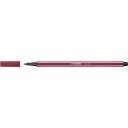 Rostirón, filctoll 1mm, M STABILO Pen 68 bordó