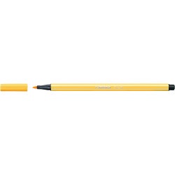 Rostirón, filctoll 1mm, M STABILO Pen 68 sárga Filctoll Stabilo
