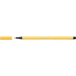 Rostirón, filctoll 1mm, M STABILO Pen 68 sárga Filctoll Stabilo