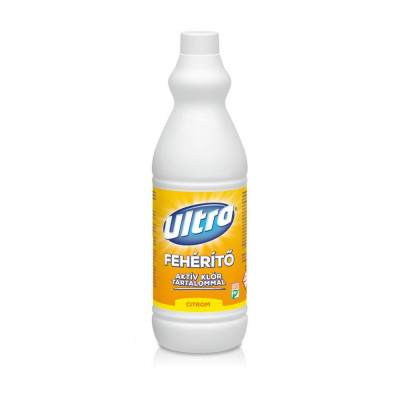 Fehérítő folyadék 1 liter Ultra fehérítő Citrom