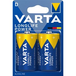 Elem góliát LR20D longlife Power 2 db/csomag, Varta Elem, akkumulátor, töltő Varta