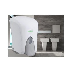 Adagoló folyékony szappanhoz 1 liter műanyag S6 Vialli fehér Adagolók, tárolók, készülékek Vialli