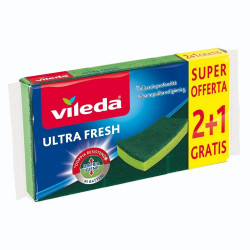 Mosogatószivacs 2+1 Ultra Fresh Vileda_F17687 Szivacsok, kendők, súrolók Vileda háztartási