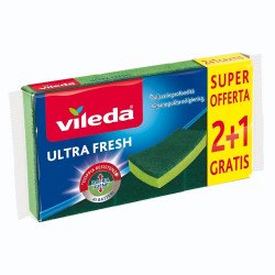 Mosogatószivacs 2+1 Ultra Fresh Vileda_F17687 Szivacsok, kendők, súrolók Vileda háztartási