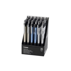 Golyóstoll nyomógombos Vinson 505f vegyes displ 36 db/display Golyóstoll Vinson