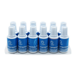 Hibajavító folyadék 20ml, vízbázisú szivacsos végű Bluering® Hibajavító folyadék Bluering