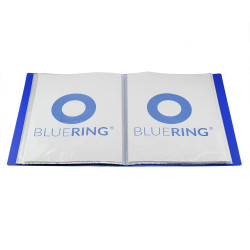 Iratvédő mappa A4, 10 tasakos Bluering®, kék