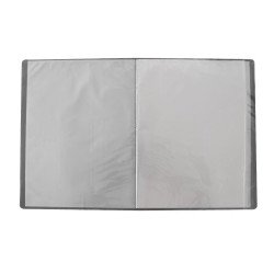 Iratvédő mappa A4, 40 tasakos Bluering®, fekete Iratvédő mappa Bluering