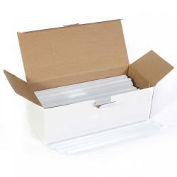 Iratsín 10mm, 100 db/doboz, Bluering® fehér Kötészeti kellék Bluering