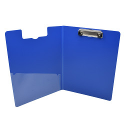 Felírótábla fedeles extra merev A4, PP Bluering® kék Felírótábla Bluering