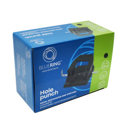 Lyukasztó 30lap Bluering® fekete Lyukasztó Bluering