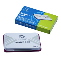 Bélyegzőpárna 10,5x7cm, Bluering® lila Bélyegző és kelléke Bluering