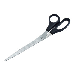 Olló 25cm, műanyag fekete nyél Bluering® Ollók, kések Bluering