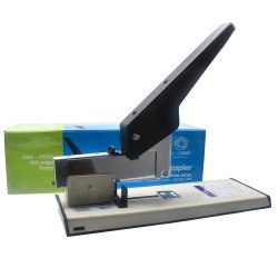 Tűzőgép, 210lap, nagyméretű fém testű Bluering® 490 Tűzőgép Bluering