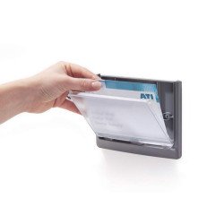 Irányítótábla, 149x52,5mm, Durable kék Vizuál, irányító tábla Durable