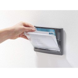 Irányítótábla, 149x148,5mm, Durable kék Vizuál, irányító tábla Durable