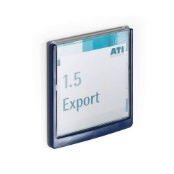 Irányítótábla, 149x148,5mm, Durable kék Vizuál, irányító tábla Durable