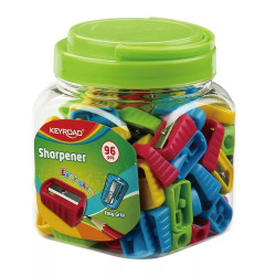 Hegyező 1 lyukú Keyroad Classic vegyes színek Hegyező Keyroad