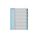 Elválasztólap, A4, Maxi regiszteres 1-31 laminált karton előlap 100210 Esselte