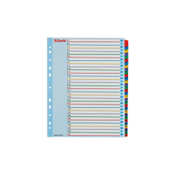 Elválasztólap, A4, Maxi regiszteres 1-31 laminált karton előlap 100210 Esselte Elválasztó lap Esselte