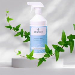 WC illatosító olaj szórófejes 1 liter Orgalco Friss Alpoki Toalett tisztító, WC illatosító Orgalco