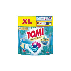 Mosókapszula 36 db/doboz fehér ruhákhoz Tomi Power Caps Lotus Mosószerek Tomi