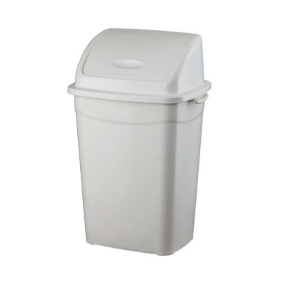 Szemetes kuka billenő fedéllel műanyag 26 literes szürke/antracit UP120P