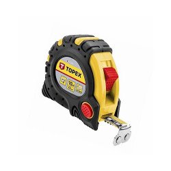Mérőszalag 10m hosszú 32mm széles mágneses szalag Topex 27C340 Mérőszalagok Topex
