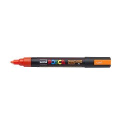 Dekormarker 1,8-2,5mm, Uni-Posca PC-5MR fluor narancs Dekormarker Uni